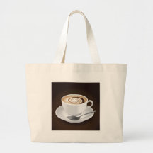 Cappuccino With Swirl Bag