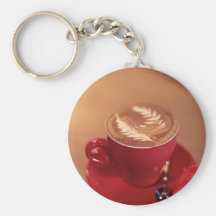Cappucino Blank Key Chain