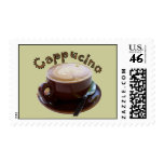 Cappucino Mug Postage Stamps