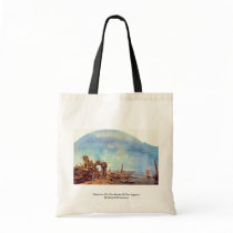 Capriccio On The Banks Of The Lagoon Canvas Bags
