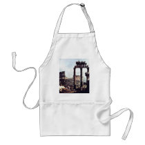Capriccio Romano Colosseum  By Bernardo Bellotto Aprons