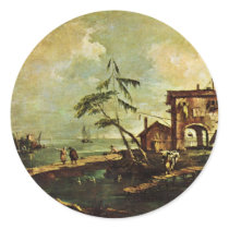 Capriccio Scene Dilapidations Church Farmhouse Stickers