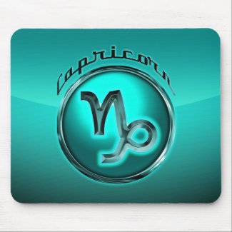 Capricorn Astrological Sign Mouse Pad