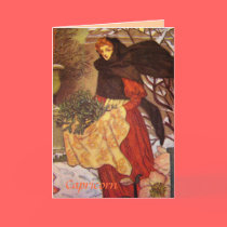 "Capricorn" Astrology Sign Card