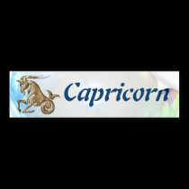 Capricorn Bumper Sticker bumper stickers