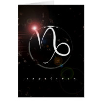 capricorn card by VisionVault capricorn card
