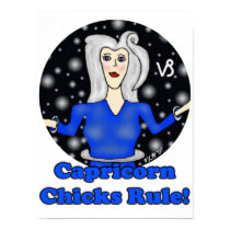 Capricorn Chicks Rule! posters