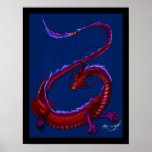 Capricorn Dragon Posters