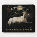 Capricorn Goat Saturn Mousepad