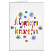 Capricorn is Fun cards