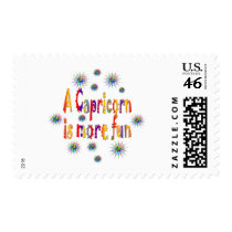Capricorn is Fun postage