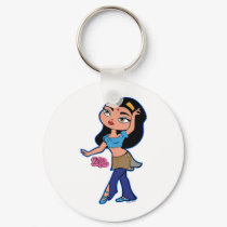 Capricorn Keychain
