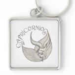 Capricorn Key Chain