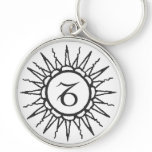 Capricorn Keychain