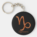 Capricorn Keychain