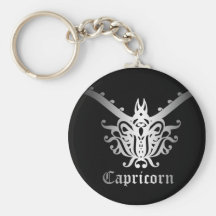 Capricorn Keychain