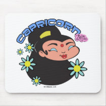 Capricorn Mousepad by zodiacgirlz Capricorn Mousepad