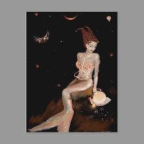 Capricorn, postcard by Occitania Capricorn, postcard
