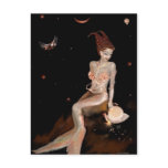 Capricorn, postcard