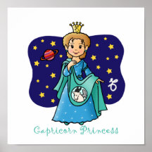 Capricorn Princess Poster