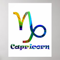 Capricorn Psychedelic posters