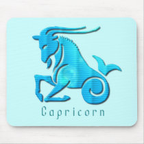 Capricorn Sign Mouse Pad