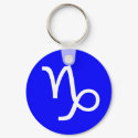 Capricorn Symbol keychains by artberry Capricorn Symbol keychains