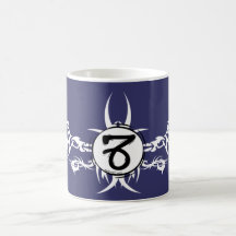 Capricorn Tribal Blu Mug