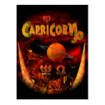 Capricorn zodiac astrology horoscope post cards