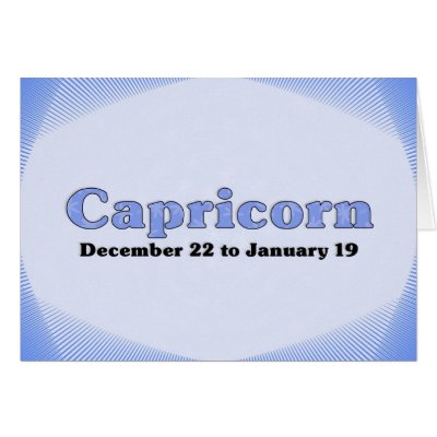 Capricorn Zodiac Cards by dndartstudio