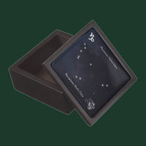 Capricorn Zodiac Collection Premium Keepsake Box premium gift boxes