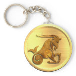 Capricorn Zodiac Keychain