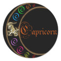 Capricorn Zodiac Moon stickers