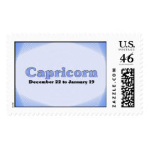 Capricorn Zodiac postage by dndartstudio Capricorn Zodiac postage