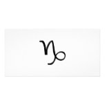 Capricorn - Zodiac Sign Photo Card