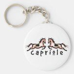 Capriole Dressage Ponies Key Chains