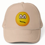 Frown emoticon mouth  caps_and_hats