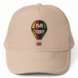 Balloon smile Colorful  caps_and_hats