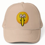 Big nosed emoticon   caps_and_hats