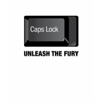 CAPS LOCK t-shirts by emeleh CAPS LOCK t-shirts
