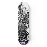 Caps Skate Board Deck