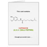 Capsaicin Card