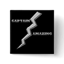 CAPT AMAZING buttons by BannedTigers CAPT AMAZING buttons