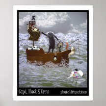 Capt. Indigo Black & his Crew Posters