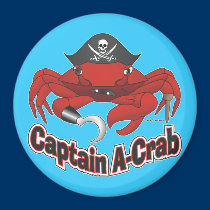 Captain "A-Crab" magnets