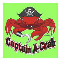 Captain "A-Crab" posters