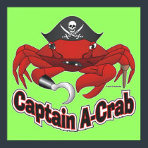 Captain "A-Crab" posters