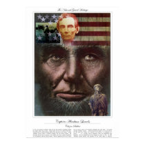 CAPTAIN ABRAHAM LINCOLN Citizen Soldier Posters