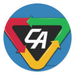 Captain Action Logo Sticker stickers