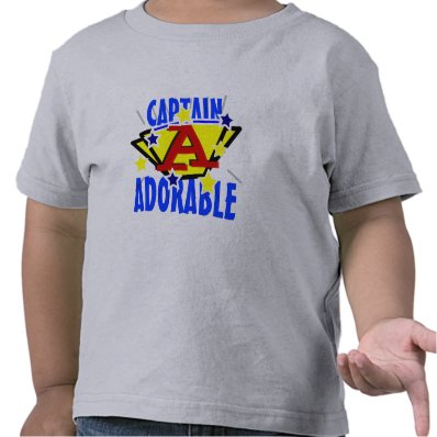 Captain Adorable Cute Toddler Tee